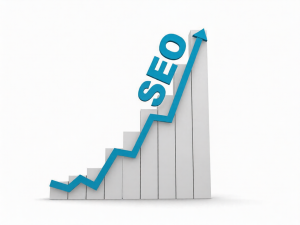 3d graph. SEO concept. 3d render
